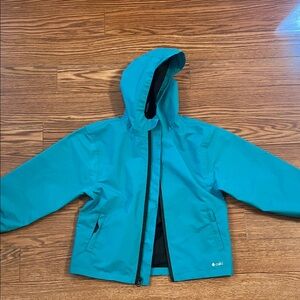 Oaki Kids Teal Raincoat - 4/5